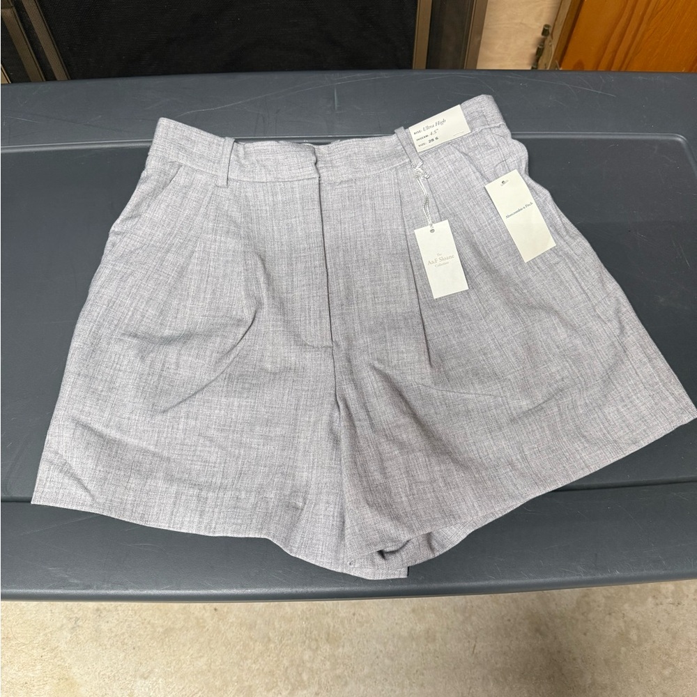 Abercrombie & Fitch Sloane Ultra High-Rise Shorts
